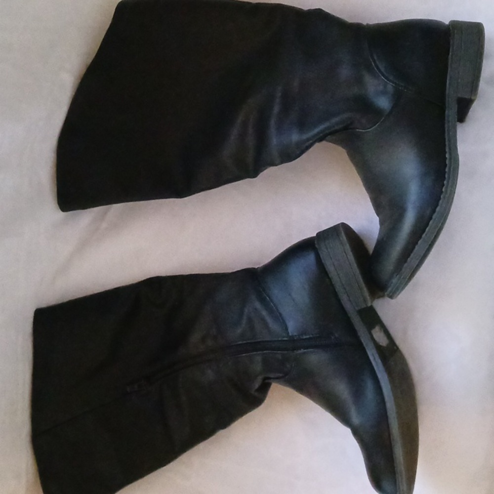 Tall riding  boots wide calf